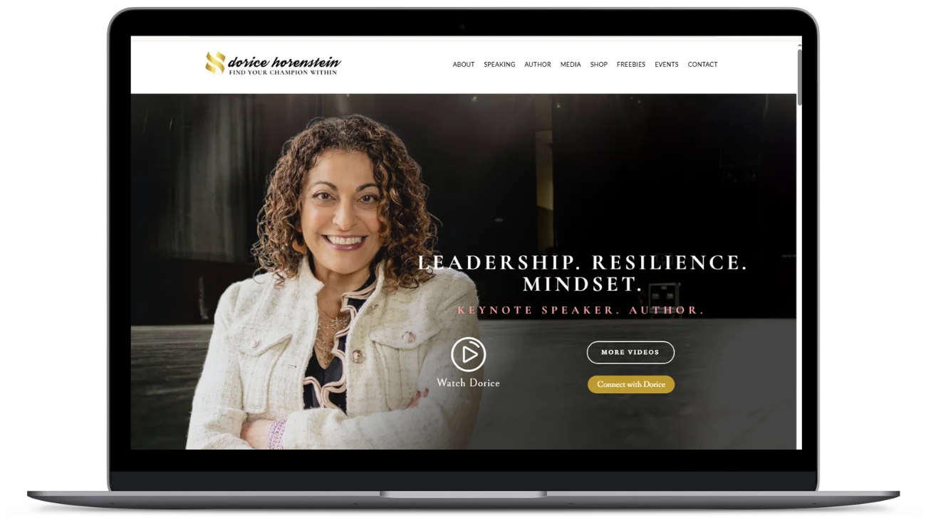 Hire a VA | Portfolio +63 Philippines 3 Freelance virtual assistant website support for Dorice Horenstein Life Coach
